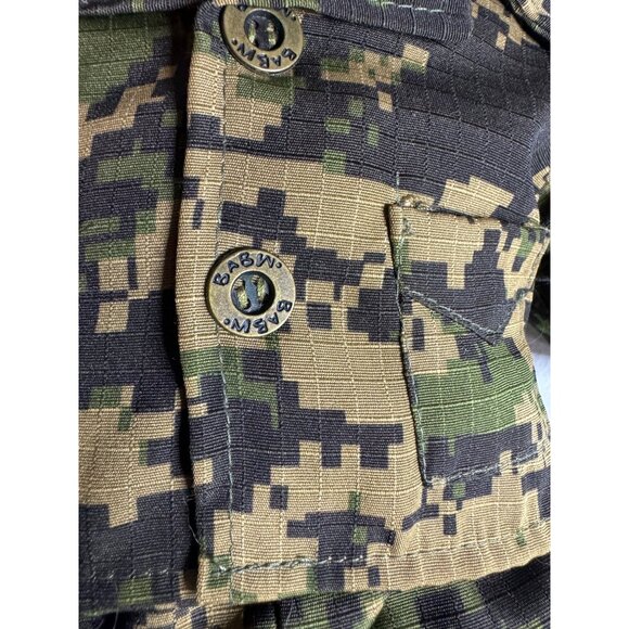 Build A Bear BAB Military Camouflage Bear 18 inches Army Uniform Black Boots - Picture 7 of 8